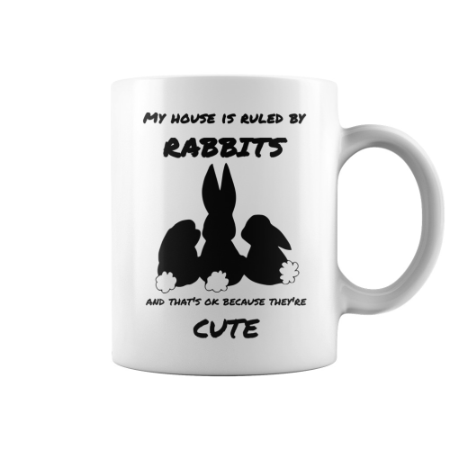 veronika honestly mug my house is ruled by rabbits