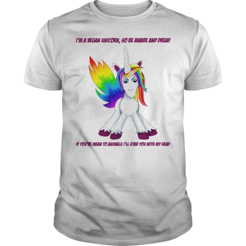 veronika honestly rainbow vegan unicorn tshirt